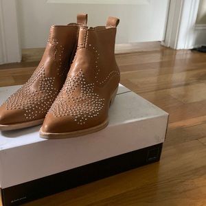 Worn once Dolce vita studded booties